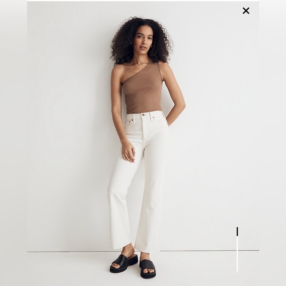 Madewell Perfect Vintage Wide Leg Crop Jean